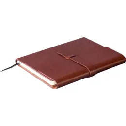 Altitude Peninsula A5 Hard Cover Notebook Brown Unbranded